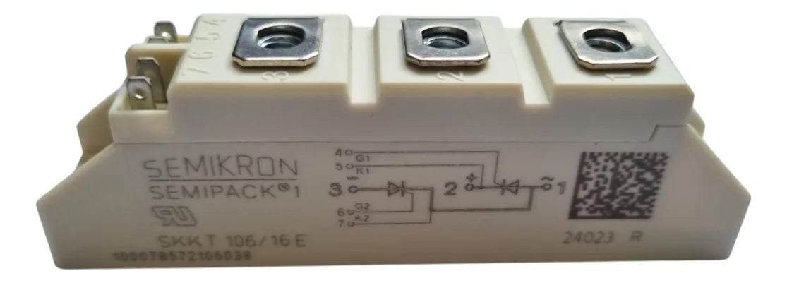 Módulo Tiristor/Diodo SKKT 106/16E SEMIPACK 1