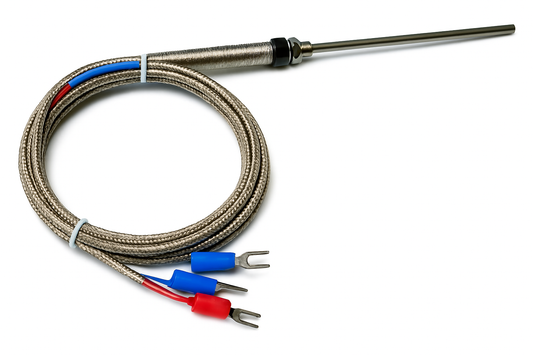 Sonda de temperatura Termopar Pt100 M8 -200°C a 400°C